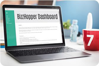 BizzHopper dashboard,